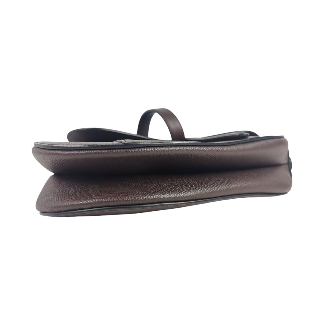 Top quality Dior Saddle Bag Burgundy with thick strap