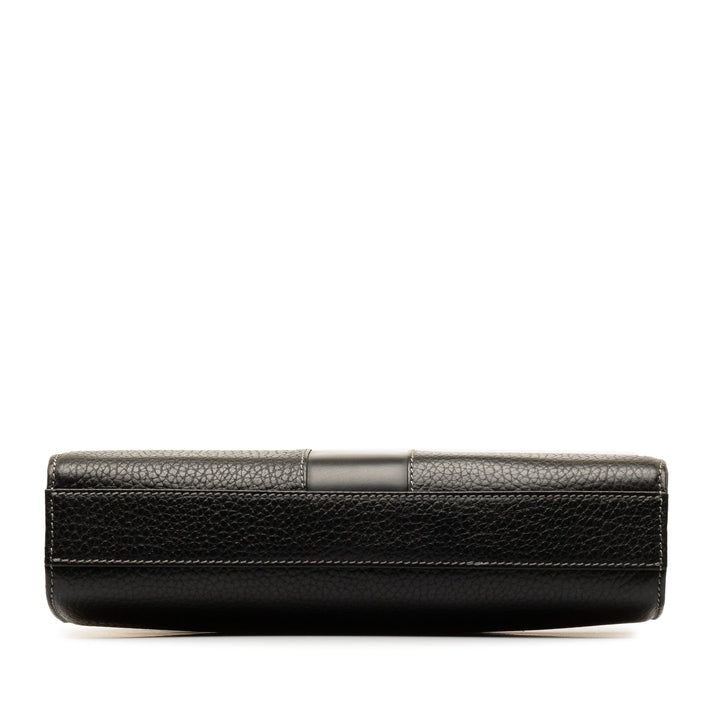 BURBERRY Leather Clutch Clutch Bag