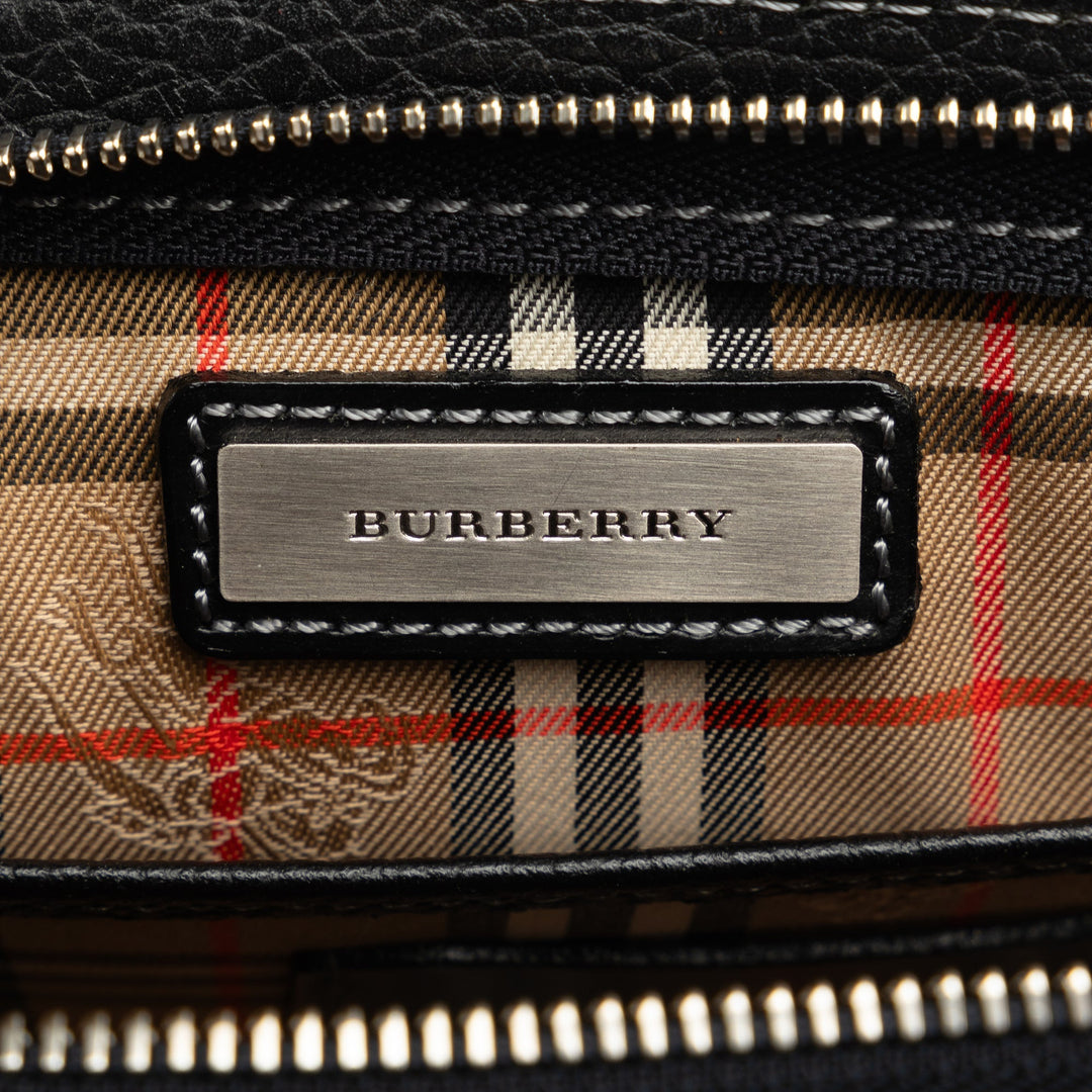 BURBERRY Leather Clutch Clutch Bag
