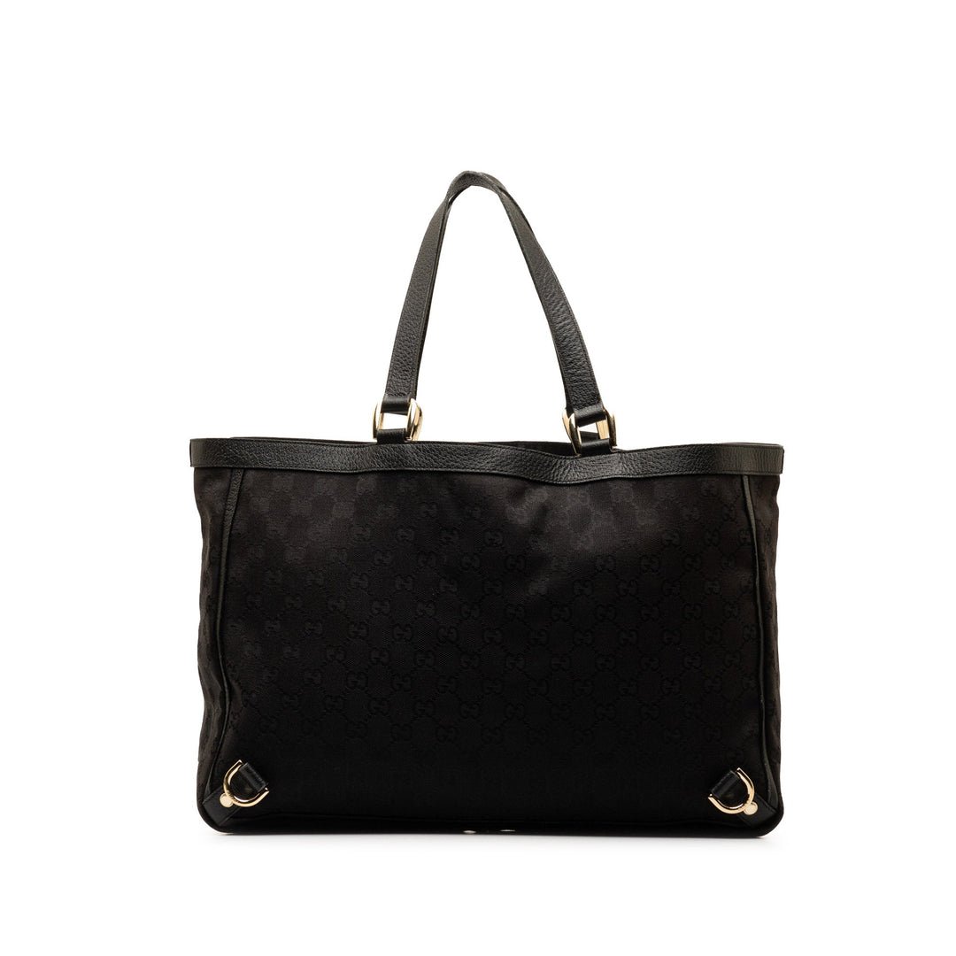 GUCCI GG Canvas Abbey D-Ring Tote Bag