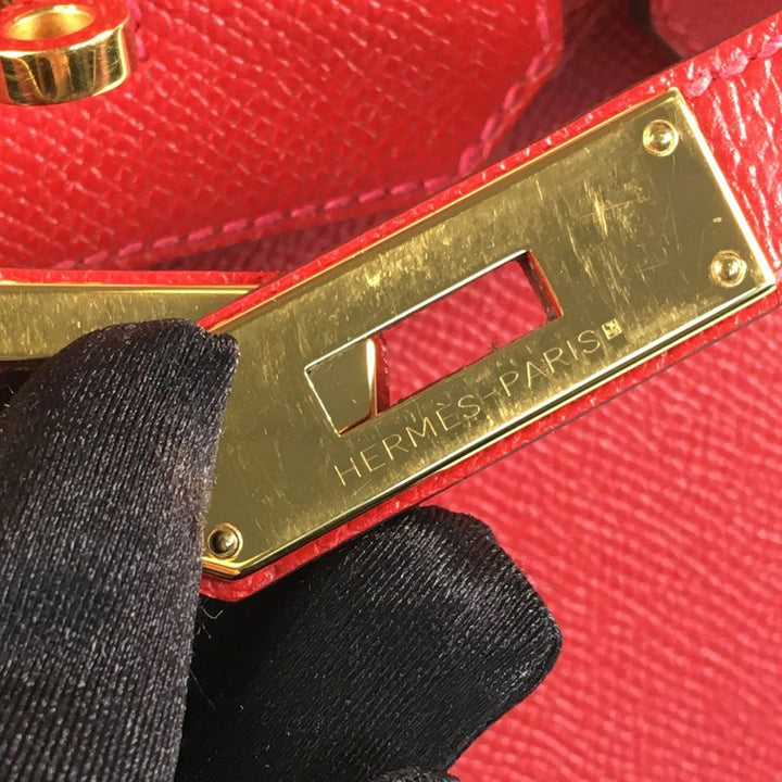 Top quality Hermes Epsom Birkin Retourne 30 Handbag