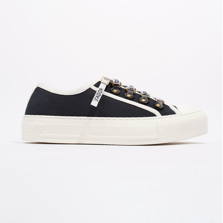 Christian Dior WALK'N'DIOR Black / White Canvas EU 36 UK 3