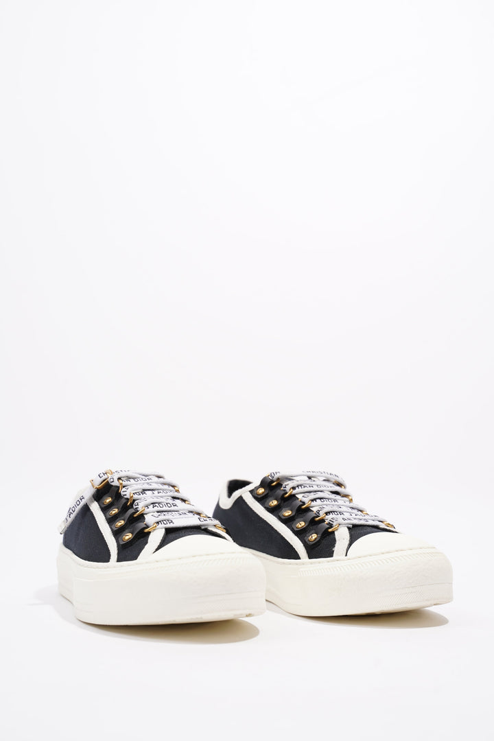 Christian Dior WALK'N'DIOR Black / White Canvas EU 36 UK 3