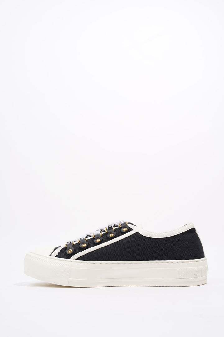 Christian Dior WALK'N'DIOR Black / White Canvas EU 36 UK 3