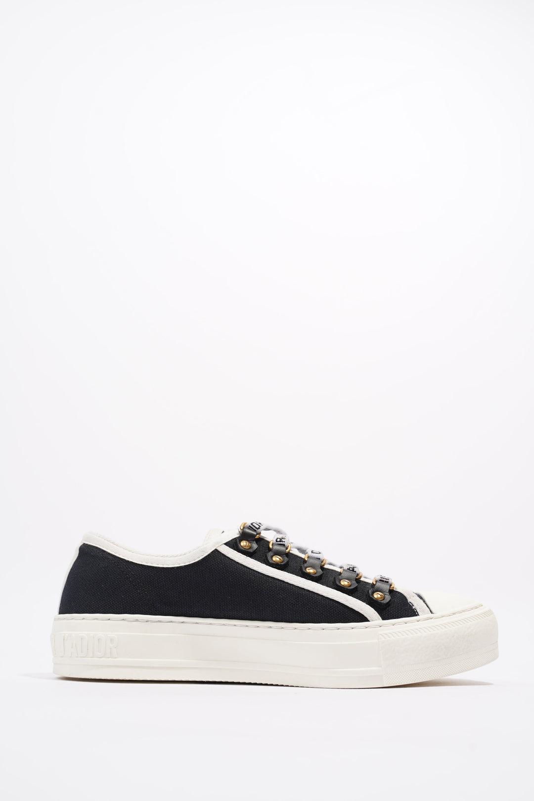 Christian Dior WALK'N'DIOR Black / White Canvas EU 36 UK 3