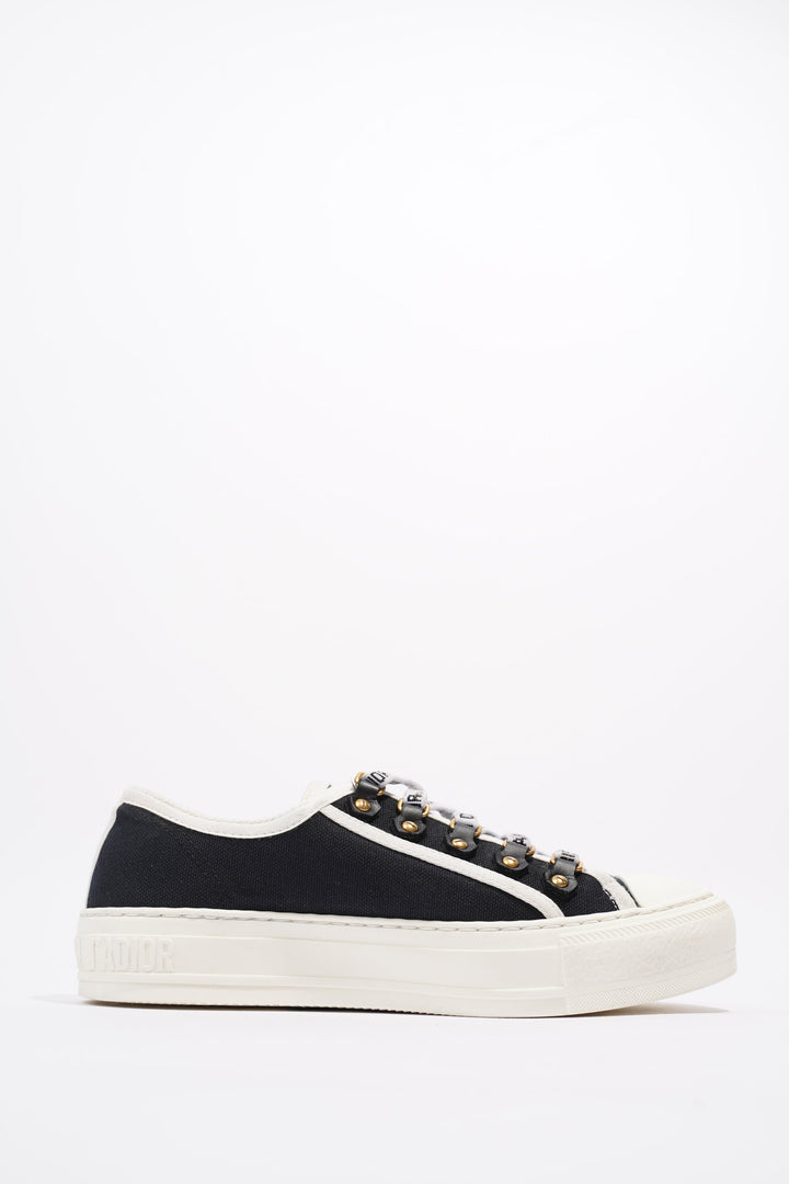 Christian Dior WALK'N'DIOR Black / White Canvas EU 36 UK 3