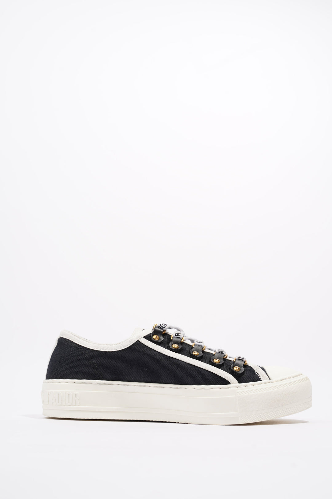 Christian Dior WALK'N'DIOR Black / White Canvas EU 36 UK 3