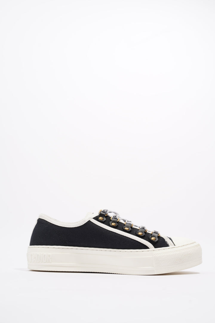 Christian Dior WALK'N'DIOR Black / White Canvas EU 36 UK 3