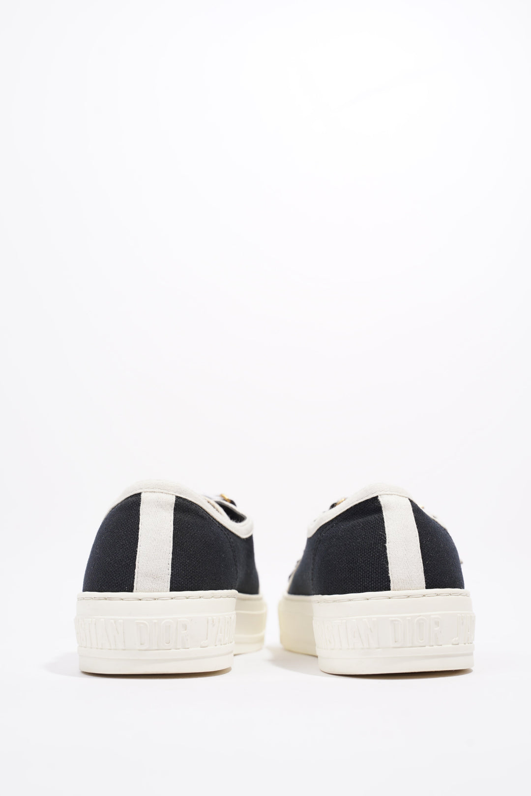 Christian Dior WALK'N'DIOR Black / White Canvas EU 36 UK 3