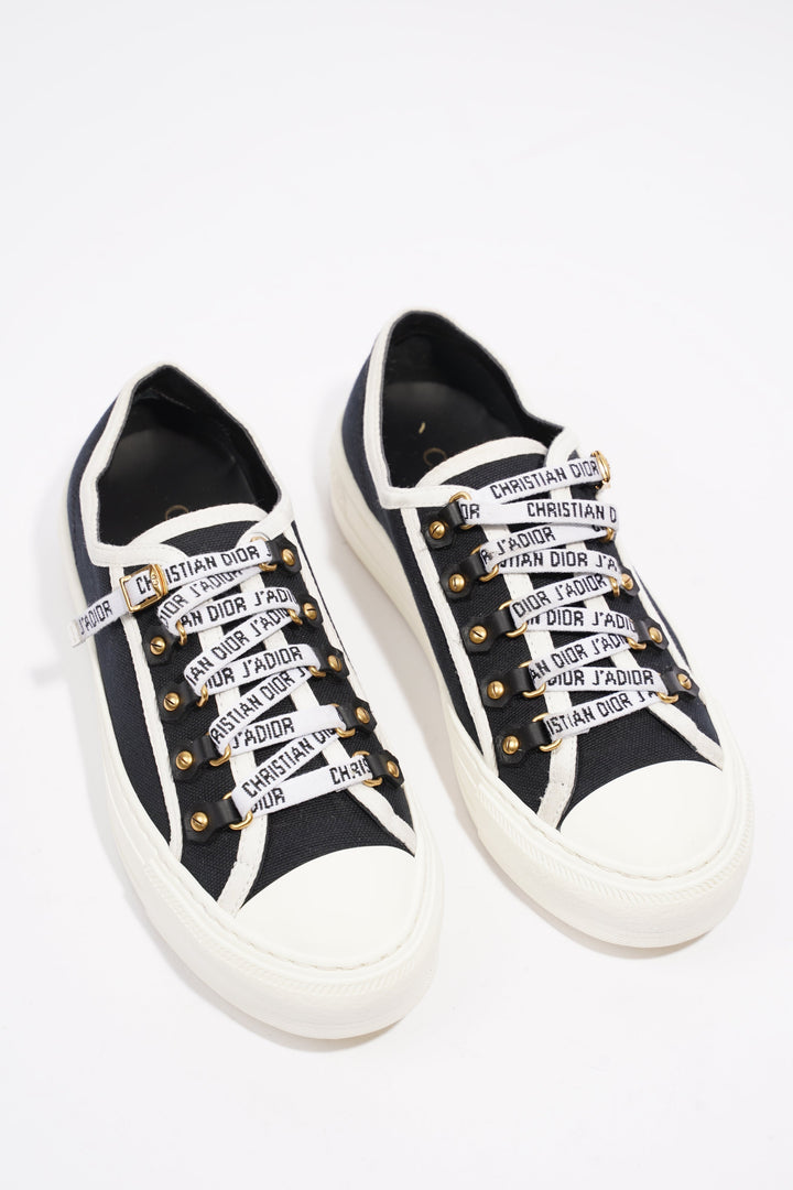 Christian Dior WALK'N'DIOR Black / White Canvas EU 36 UK 3