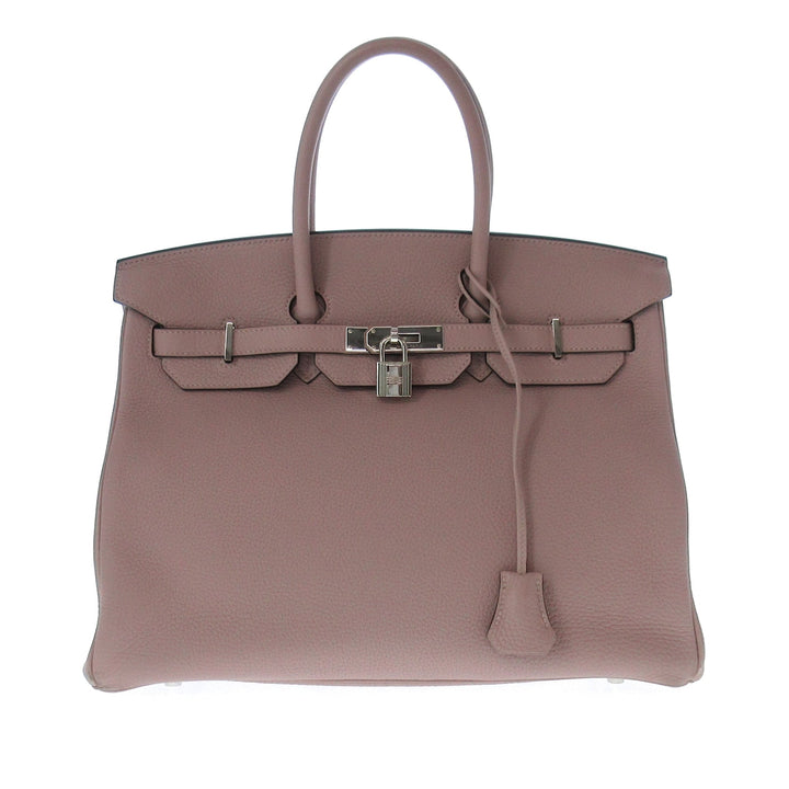 Top quality Hermes Clemence Birkin Retourne 35 Handbag