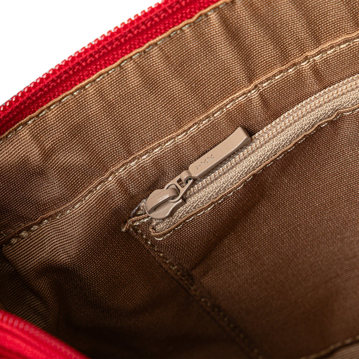 BURBERRY Haymarket Check Canvas Shoulder Bag