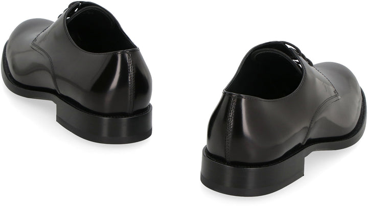 LEATHER LACE UP OXFORDS