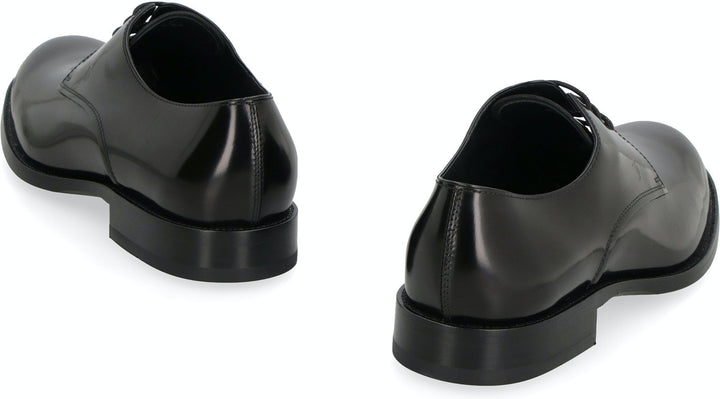 LACE UP LEATHER DERBY SHOES