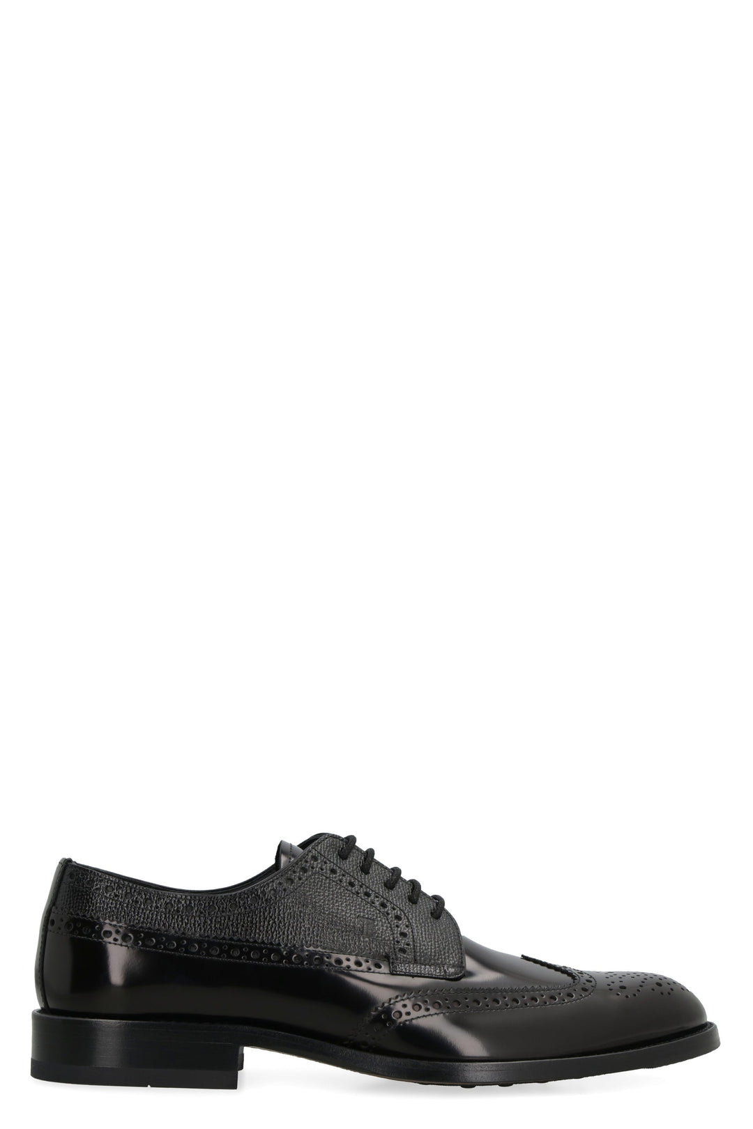 LEATHER LACE-UP SHOES