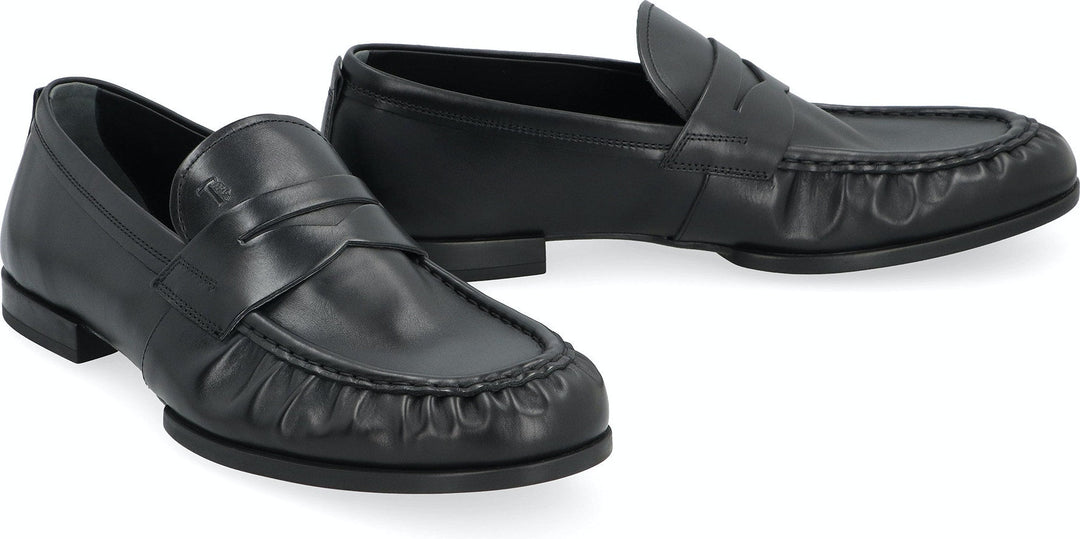 LEATHER LOAFERS