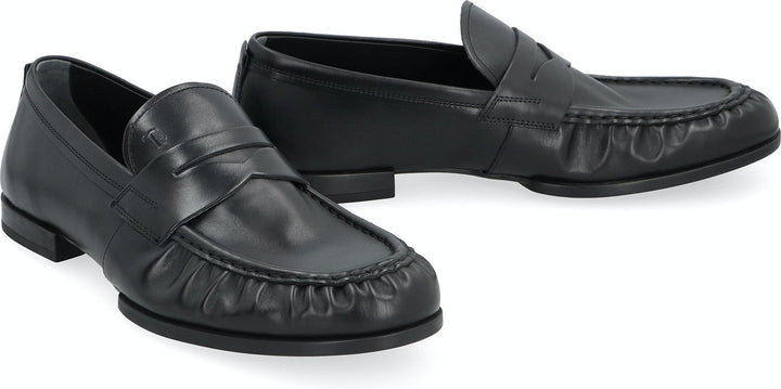 LEATHER LOAFERS