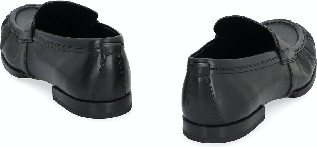 LEATHER LOAFERS