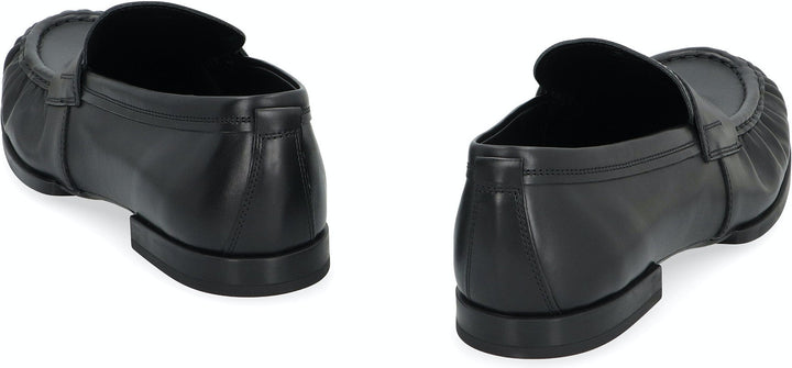 LEATHER LOAFERS