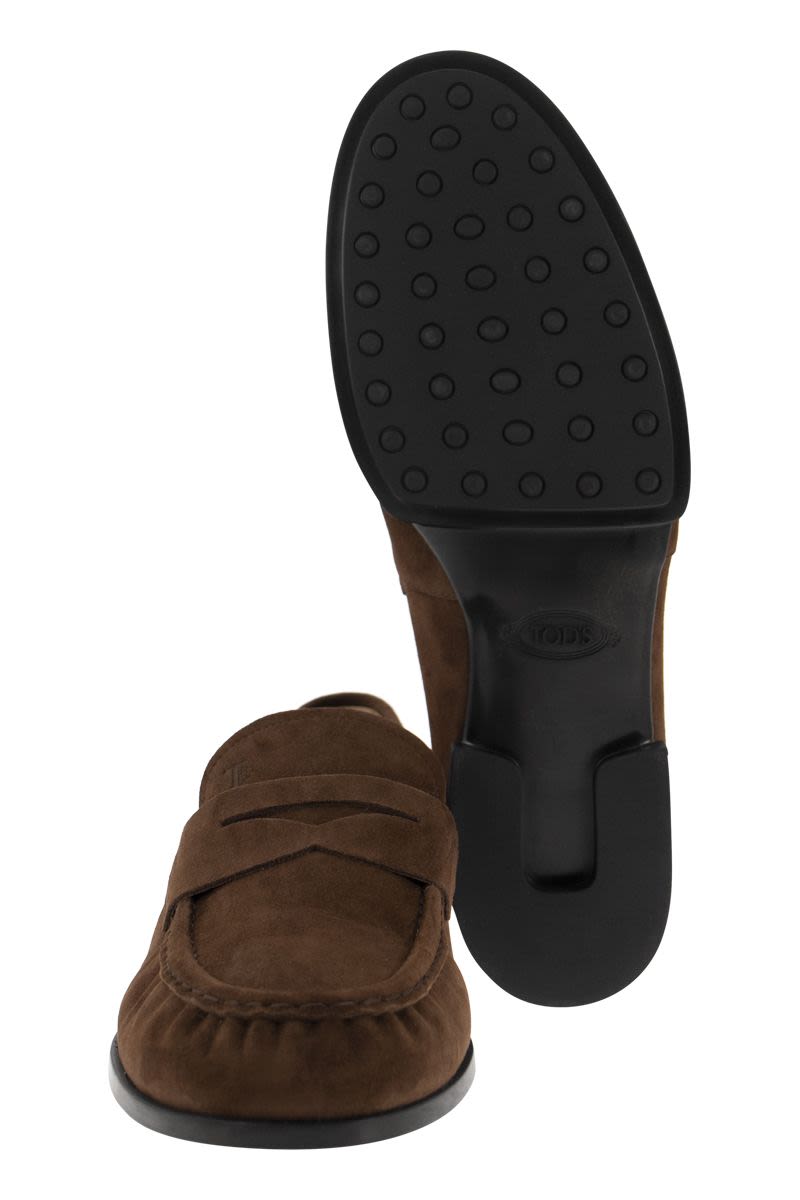 SUEDE LEATHER MOCCASIN