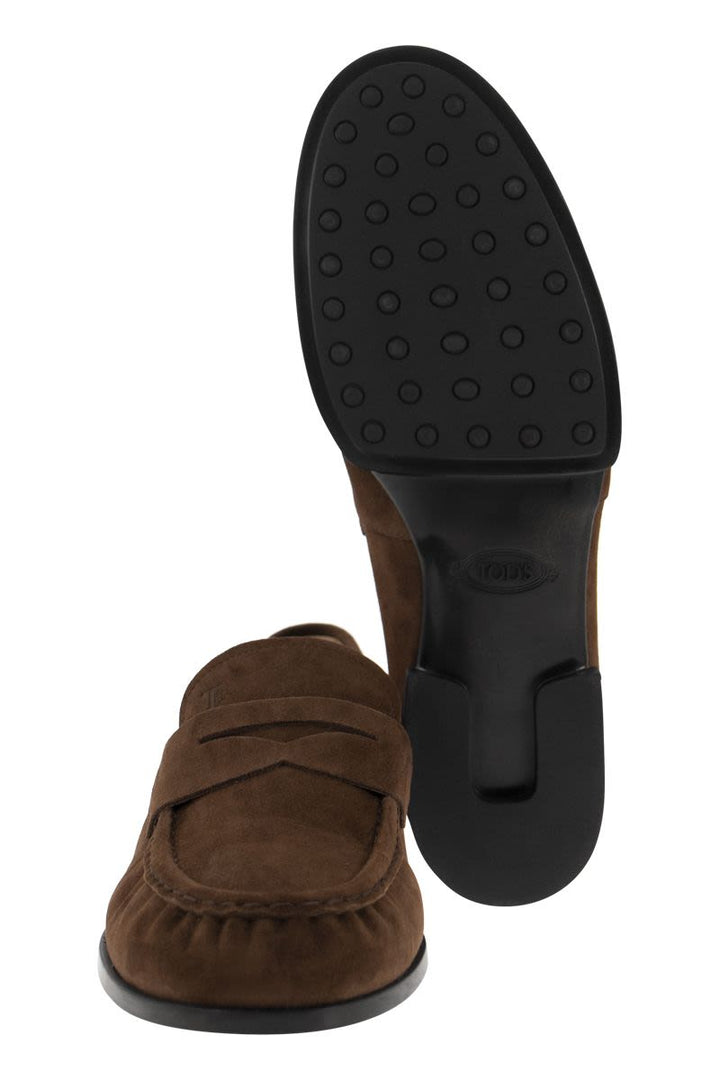 SUEDE LEATHER MOCCASIN