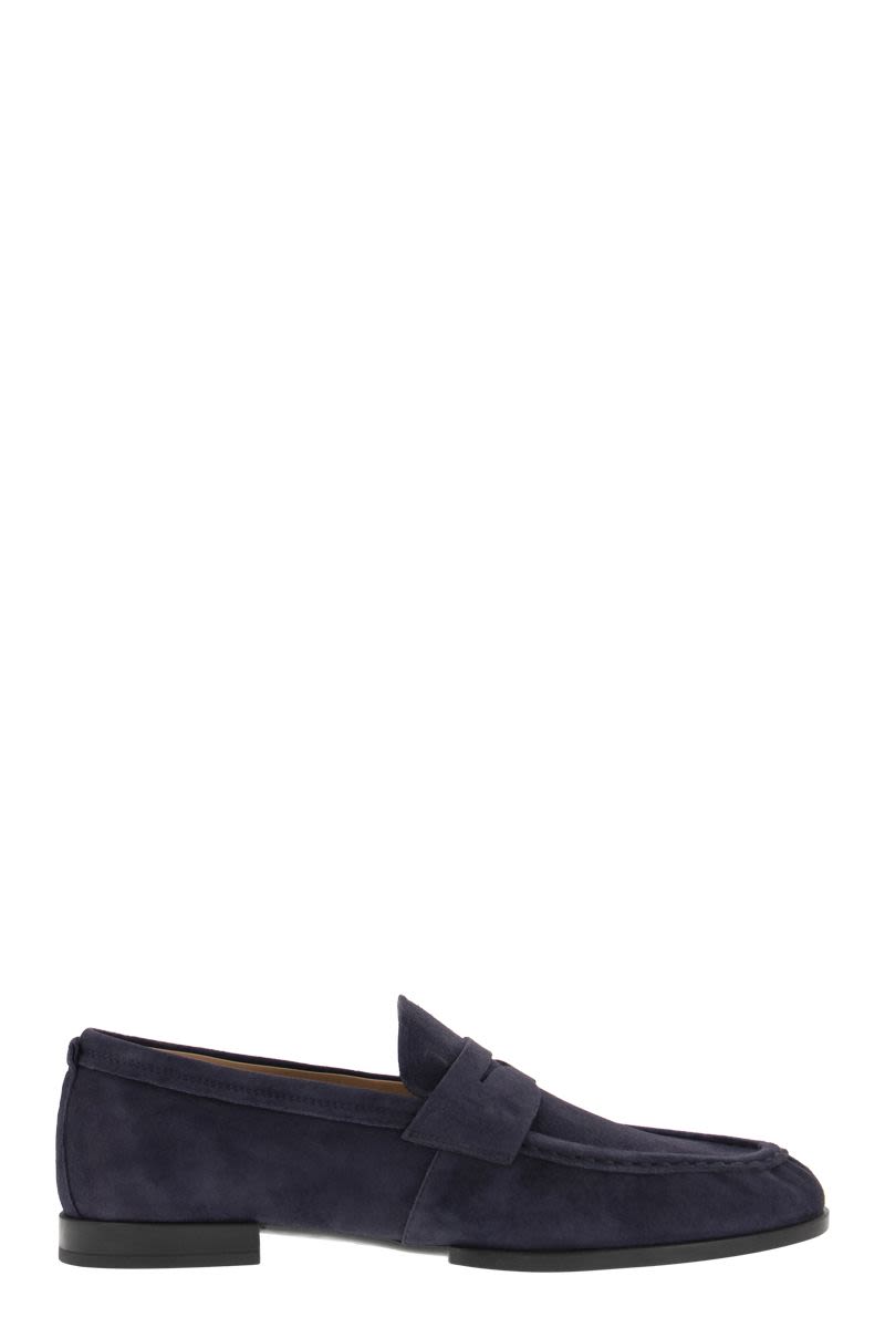 SUEDE LEATHER MOCCASIN