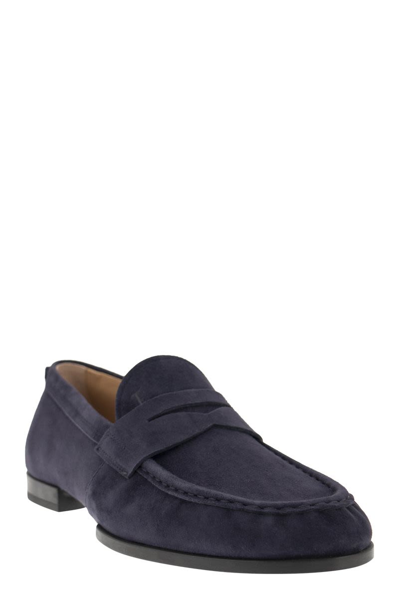 SUEDE LEATHER MOCCASIN