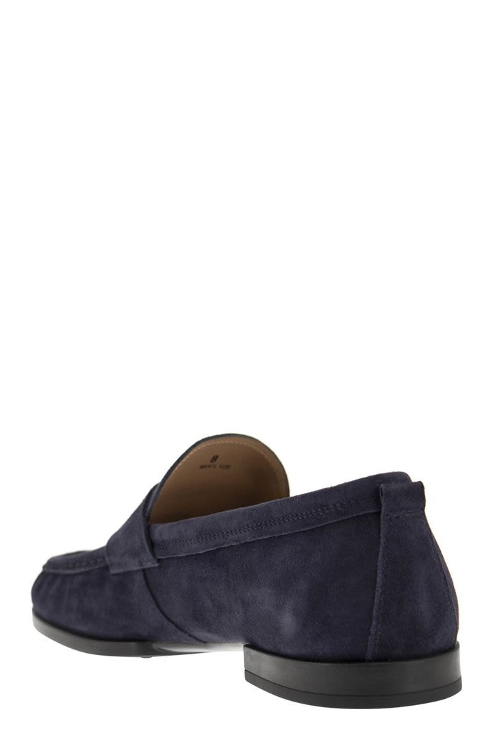SUEDE LEATHER MOCCASIN
