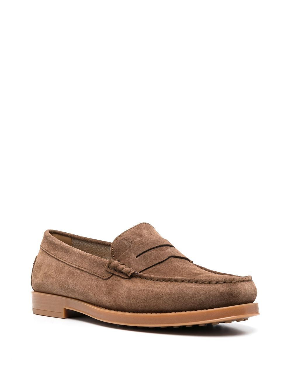 slip-on Suede Loafers