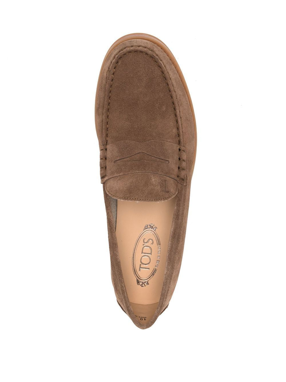 slip-on Suede Loafers