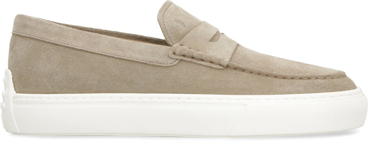 SUEDE LOAFERS