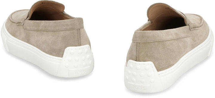 SUEDE LOAFERS