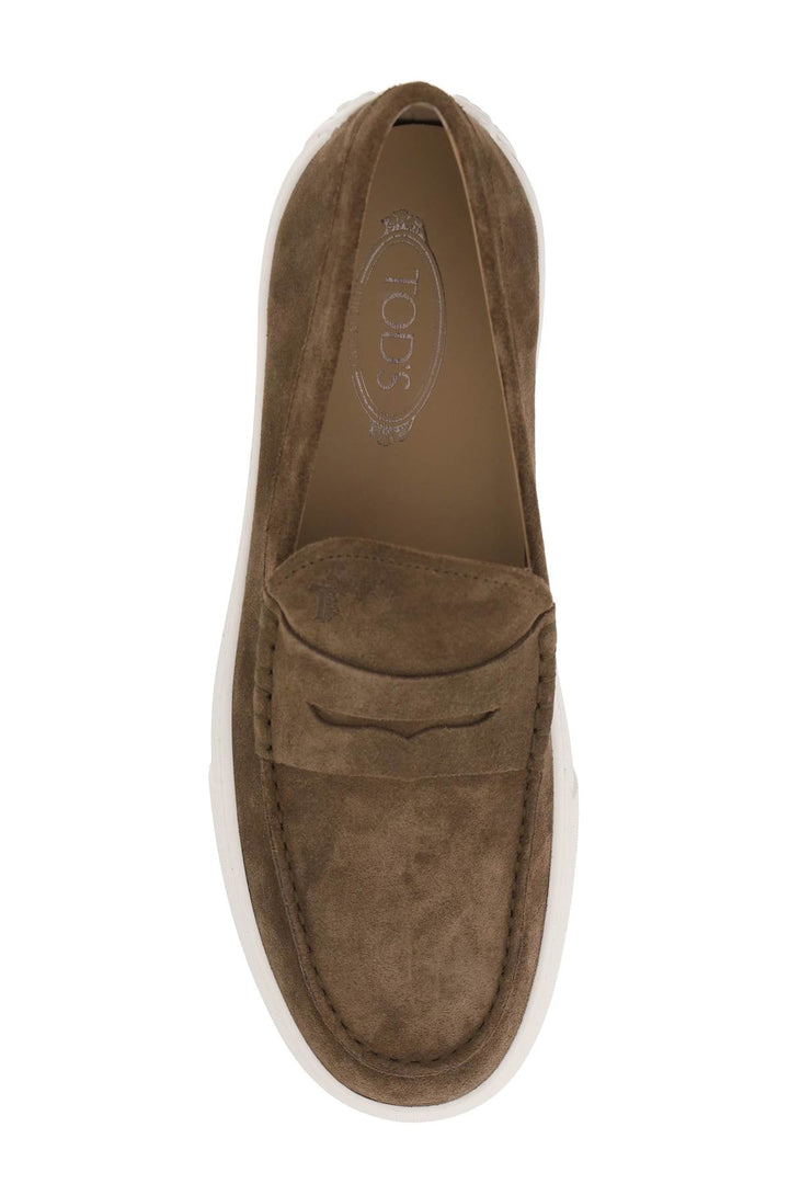 SUEDE MOCASSINS