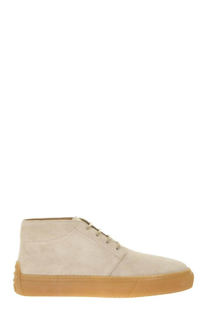 SUEDE ANKLE BOOTS