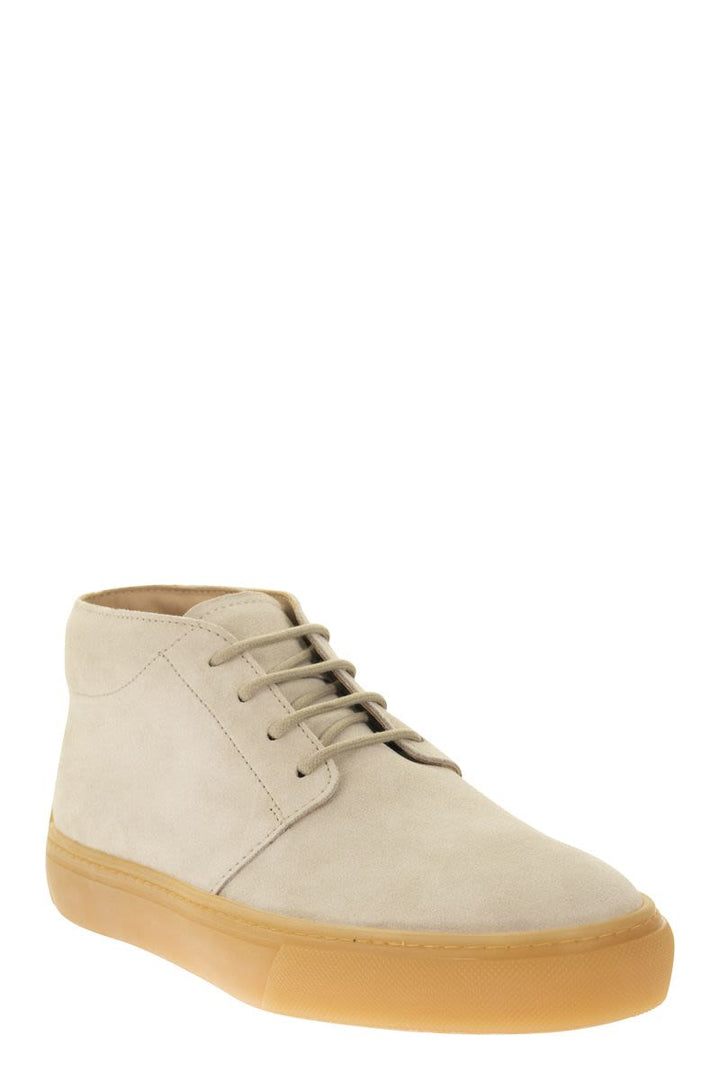 SUEDE ANKLE BOOTS