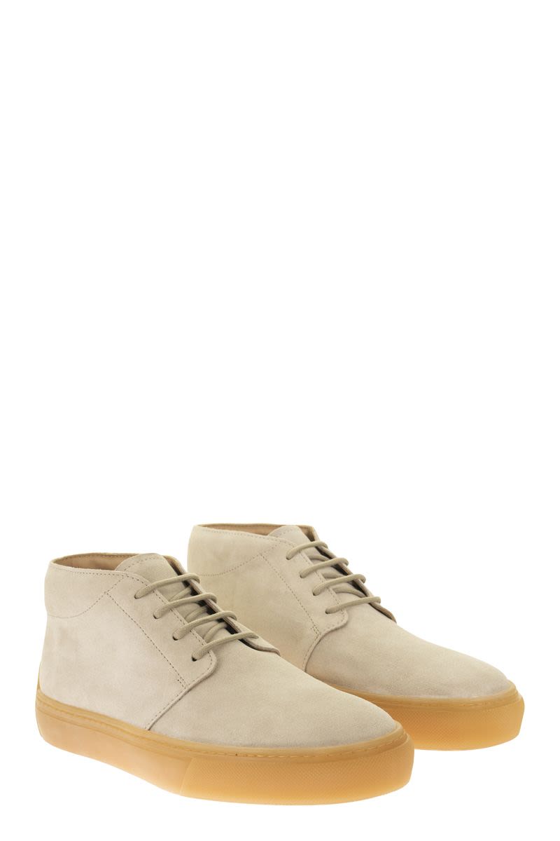 SUEDE ANKLE BOOTS