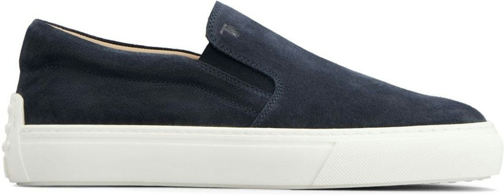 SUEDE SLIP-ON LOAFERS