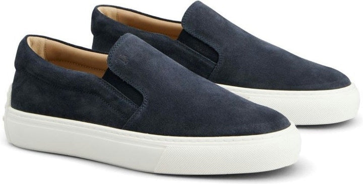 SUEDE SLIP-ON LOAFERS