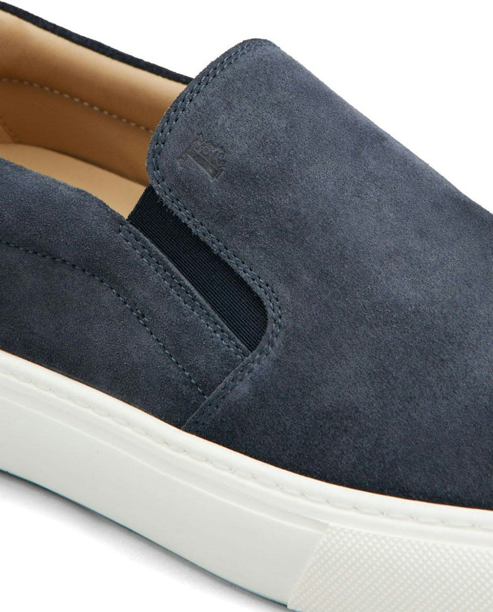 SUEDE SLIP-ON LOAFERS