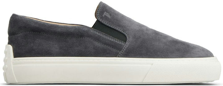 SUEDE SLIP-ON LOAFERS