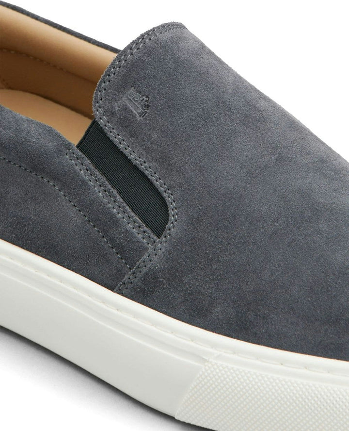 SUEDE SLIP-ON LOAFERS