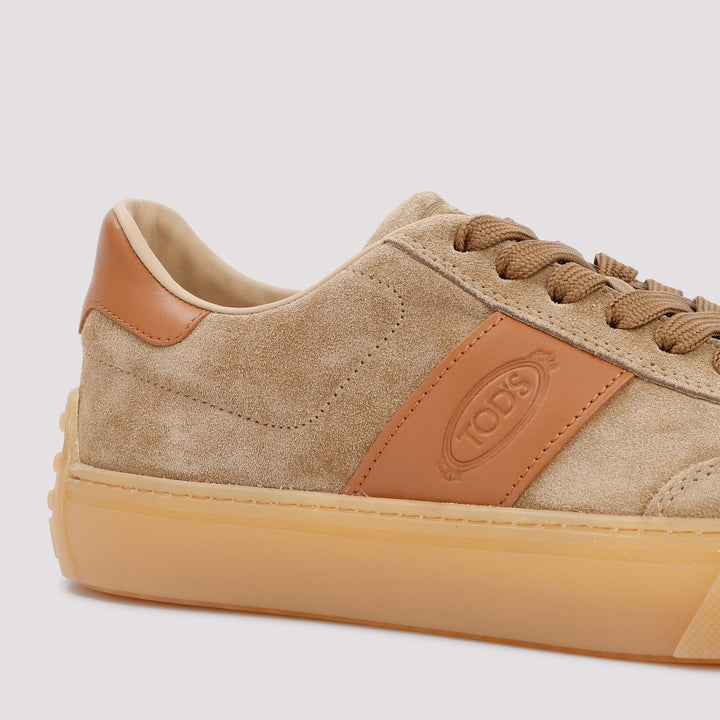 TOD`S LEATHER SNEAKERS