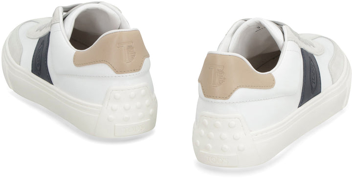 LEATHER LOW-TOP SNEAKERS