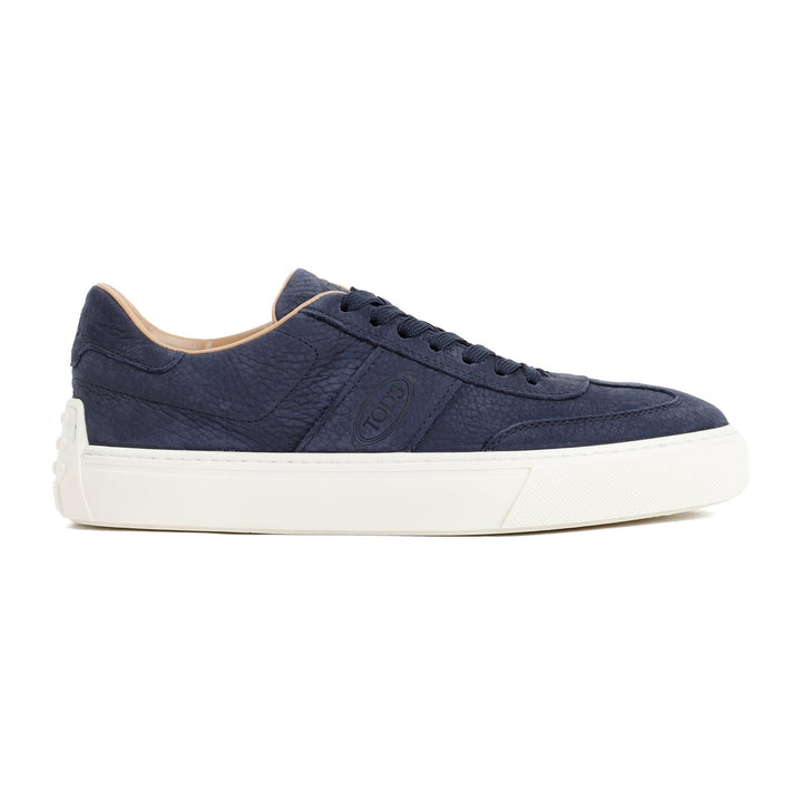 TOD`S GRAINED SUEDE CALF LEATHER SNEAKERS