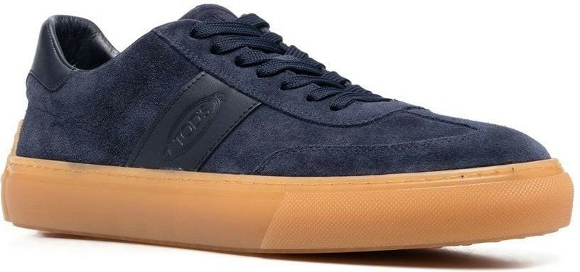 LOGO SUEDE SNEAKERS