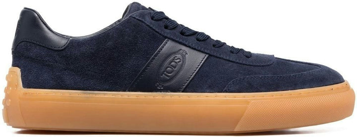 LOGO SUEDE SNEAKERS