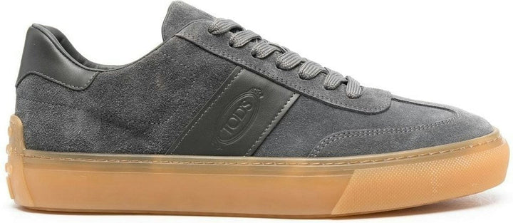 LOGO SUEDE SNEAKERS