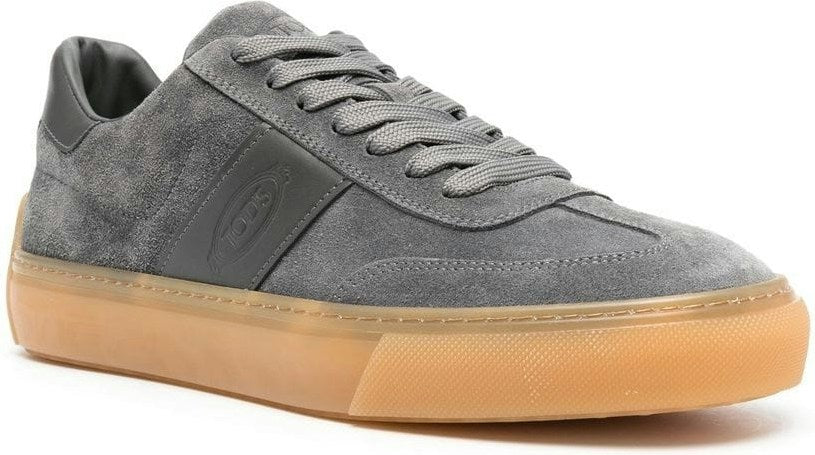 LOGO SUEDE SNEAKERS