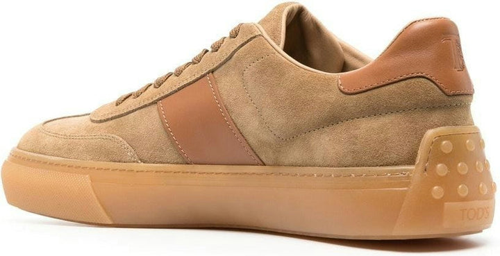 LOGO SUEDE SNEAKERS