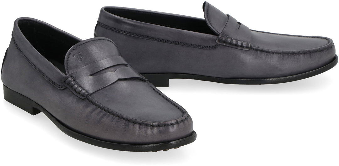 LEATHER LOAFERS